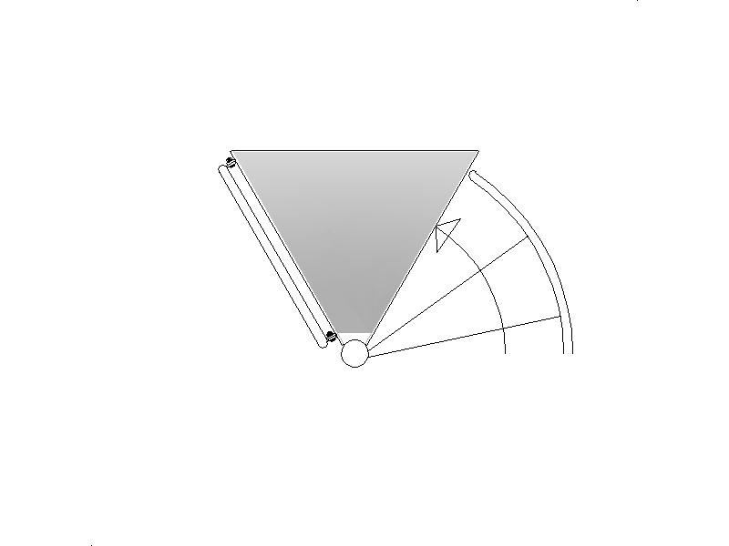 Dreieckspodest A links =  inkl.