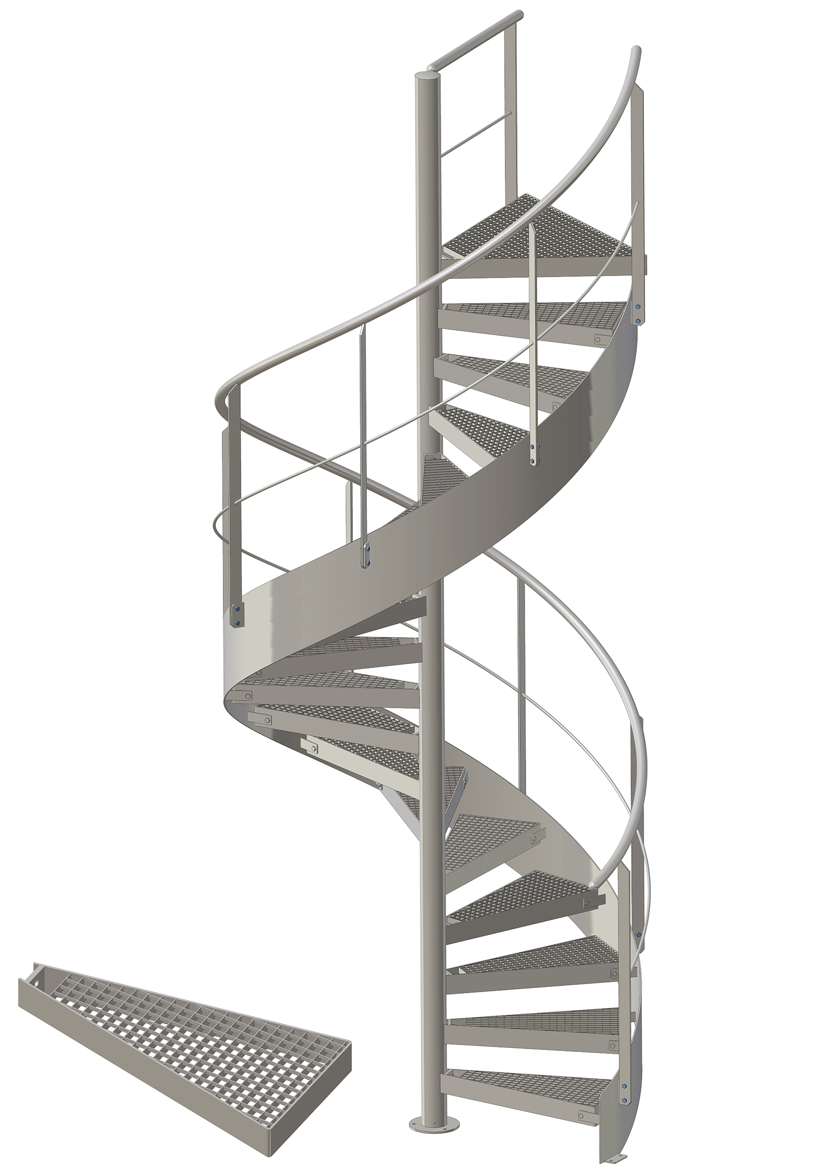 SSG KG - Typ 11 - Spindeltreppe Sam "klein"